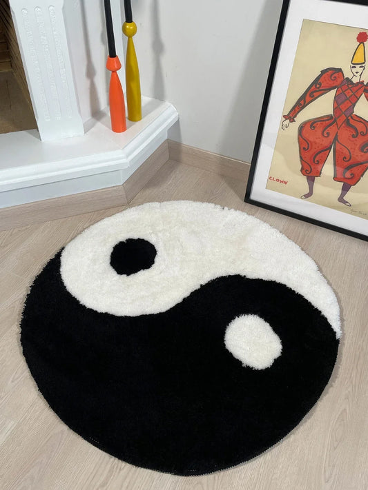 Yin Yang Rug - Velacci Store