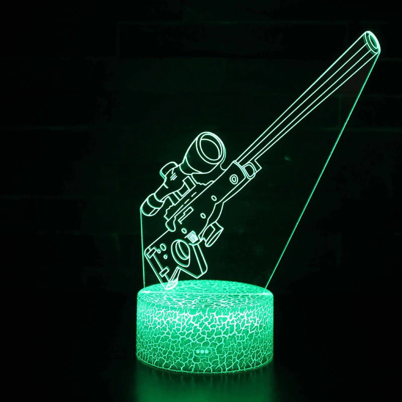 3D LED Fortnite Lamp - Velacci Store