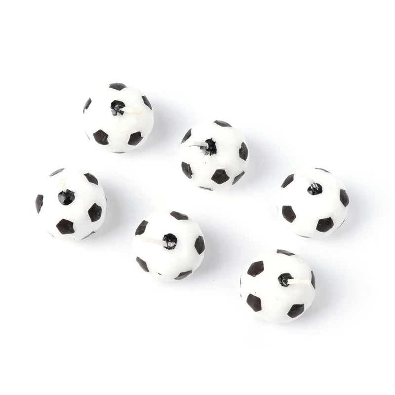 Soccer Ball Birthday Candles - Velacci Store