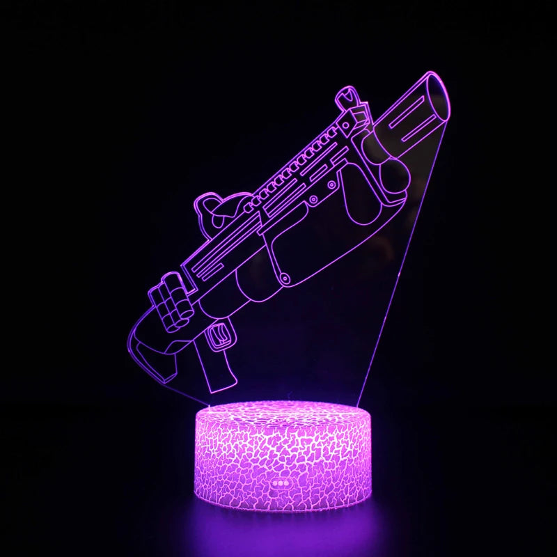 3D LED Fortnite Lamp - Velacci Store