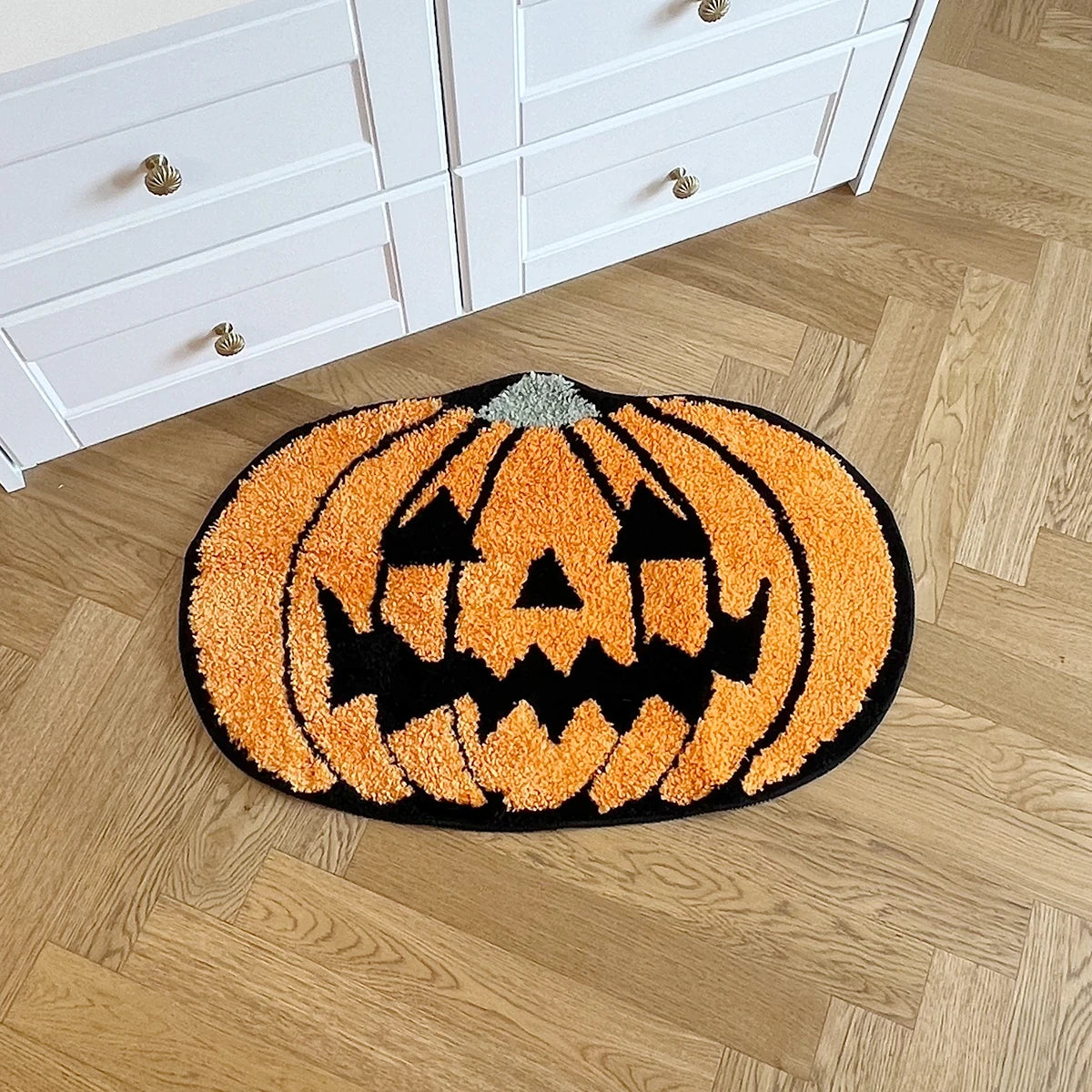 Halloween Pumpkin Rug - Velacci Store