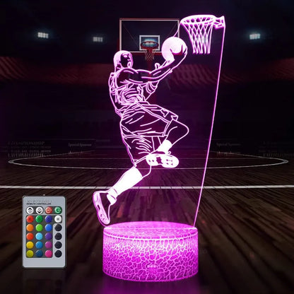 Basketball/Football 3D Night Light - Velacci Store