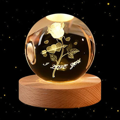 3D Crystal Planet Ball - Velacci Store