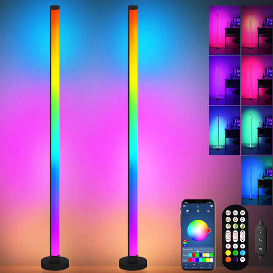 Smart LED Floor Lamp RGB Music Sync - Velacci Store