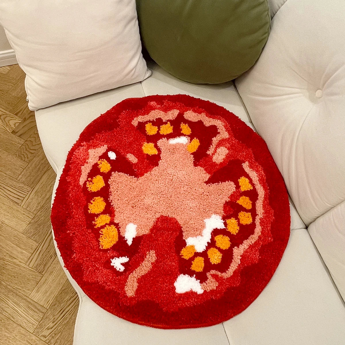 Tomato Fruit Rug - Velacci Store