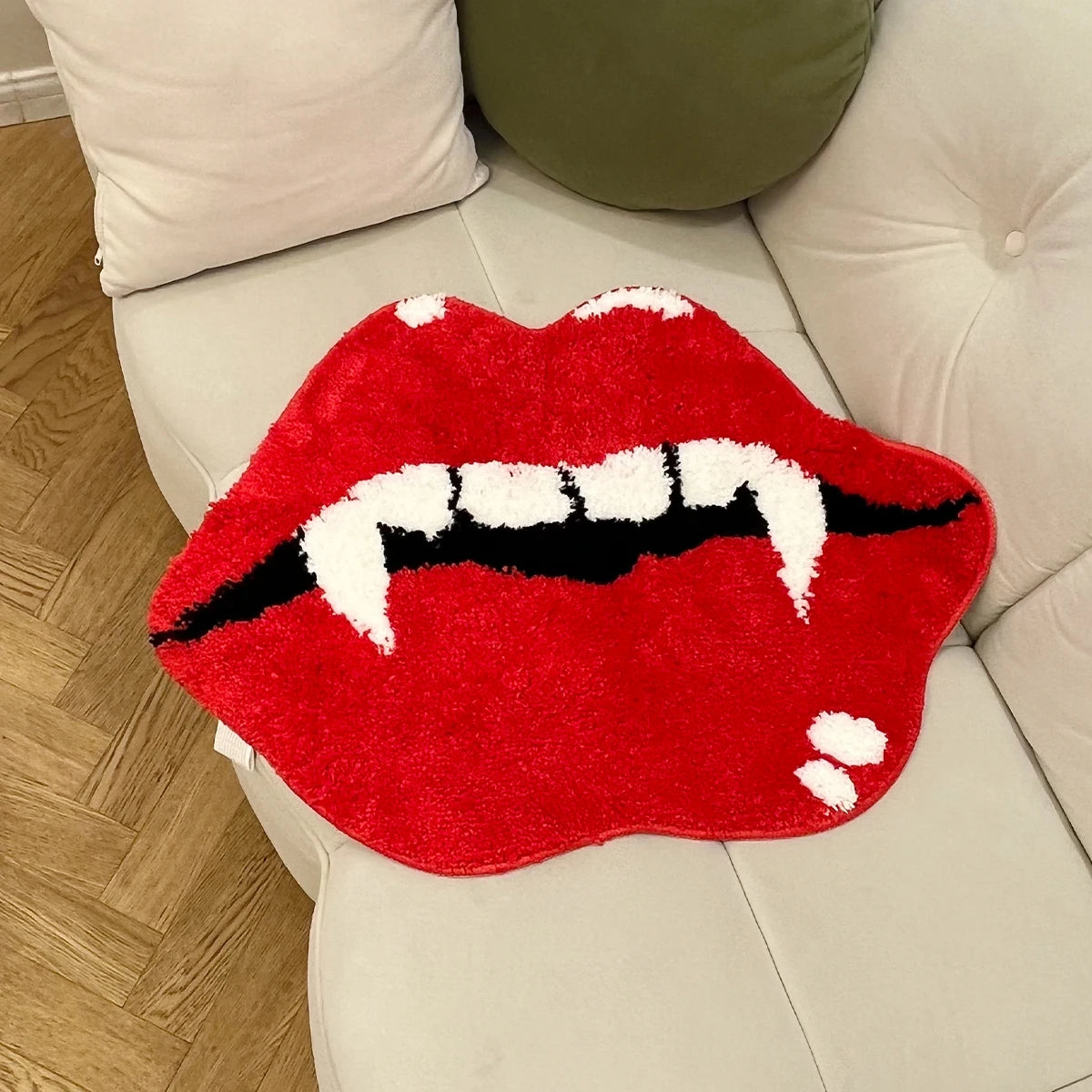 Sexy Red Lip Rug - Velacci Store