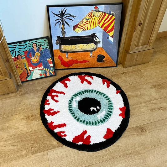 Bursting Eyeball Rug - Velacci Store