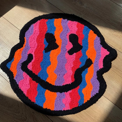 Twisted Smiling Rug - Velacci Store