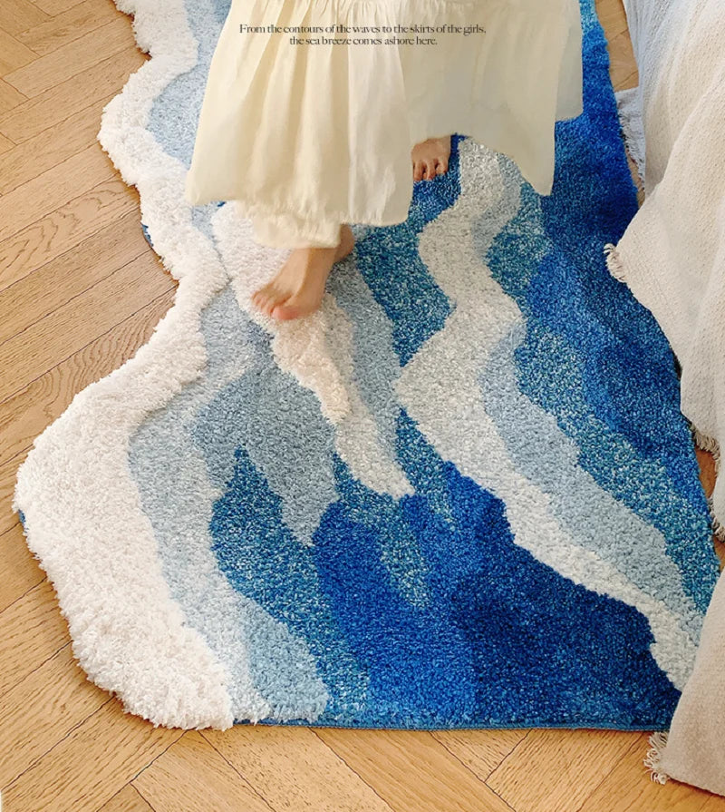 Blue Sea Rug - Velacci Store