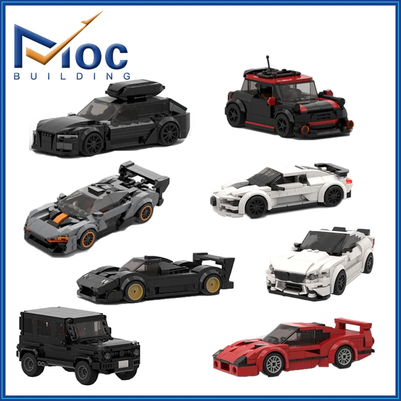 Racer Car Building Blocks - Velacci Store