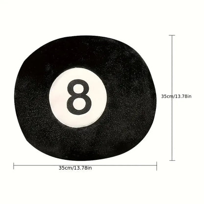 Black 8 Billiard Pillow Plush Toy - Velacci Store