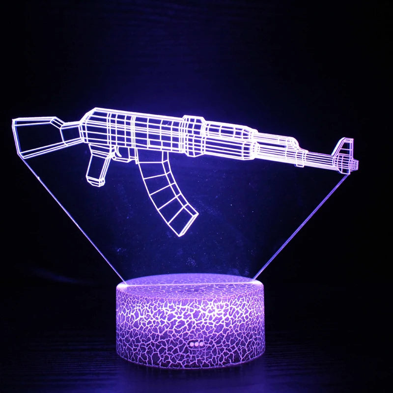 3D LED Fortnite Lamp - Velacci Store