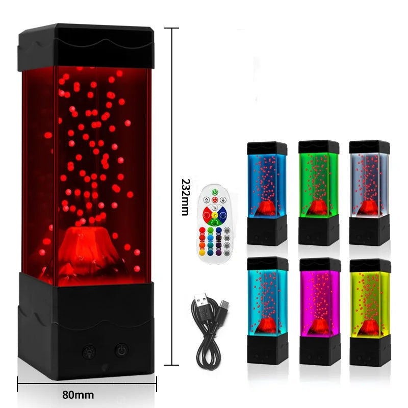 LED Volcano Lamp - Velacci Store