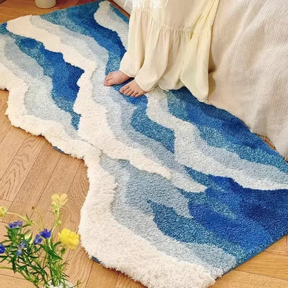 Aesthetic Wave Rug - Velacci Store