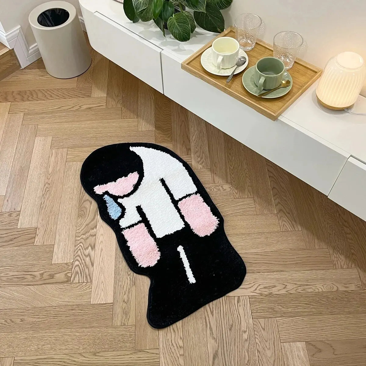 Sadness Man Rug - Velacci Store