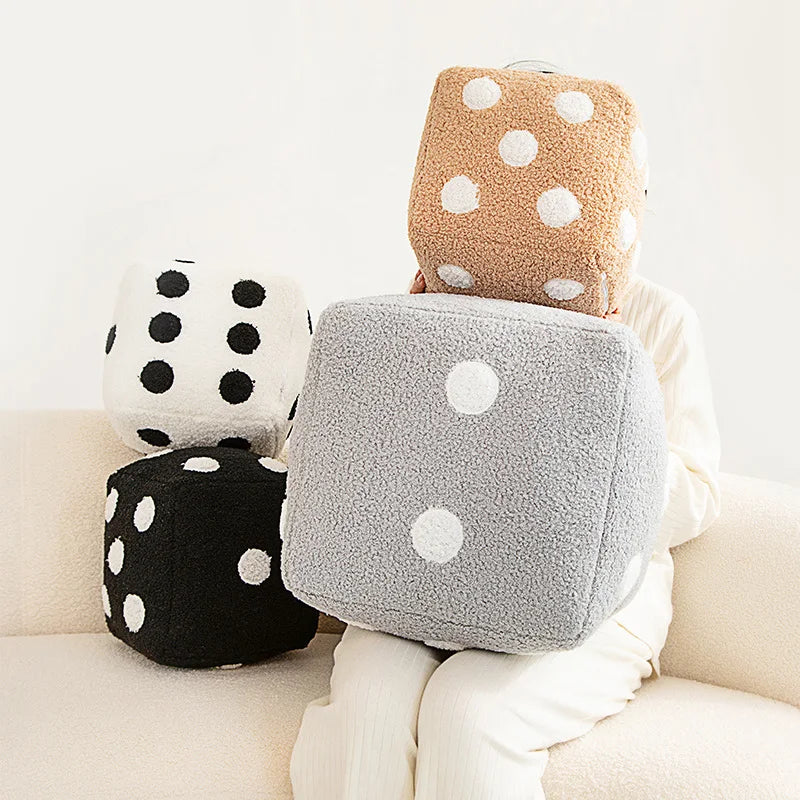 Dice Plush Pillow - Velacci Store