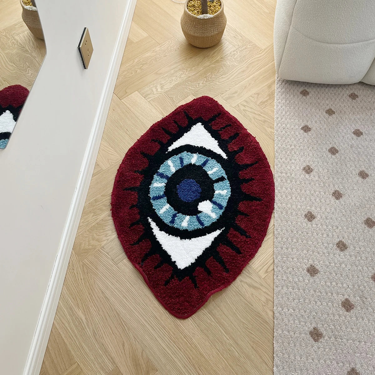 Red Eye Rug - Velacci Store