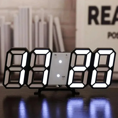 3D LED Alarm Clock - Velacci Store