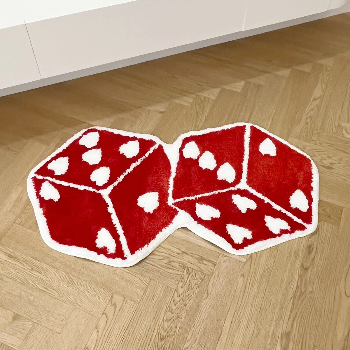 Red Dice Rug - Velacci Store