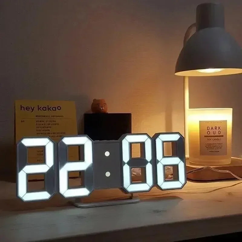 3D LED Alarm Clock - Velacci Store