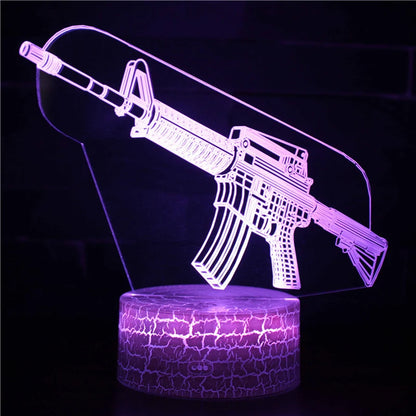 3D LED Fortnite Lamp - Velacci Store