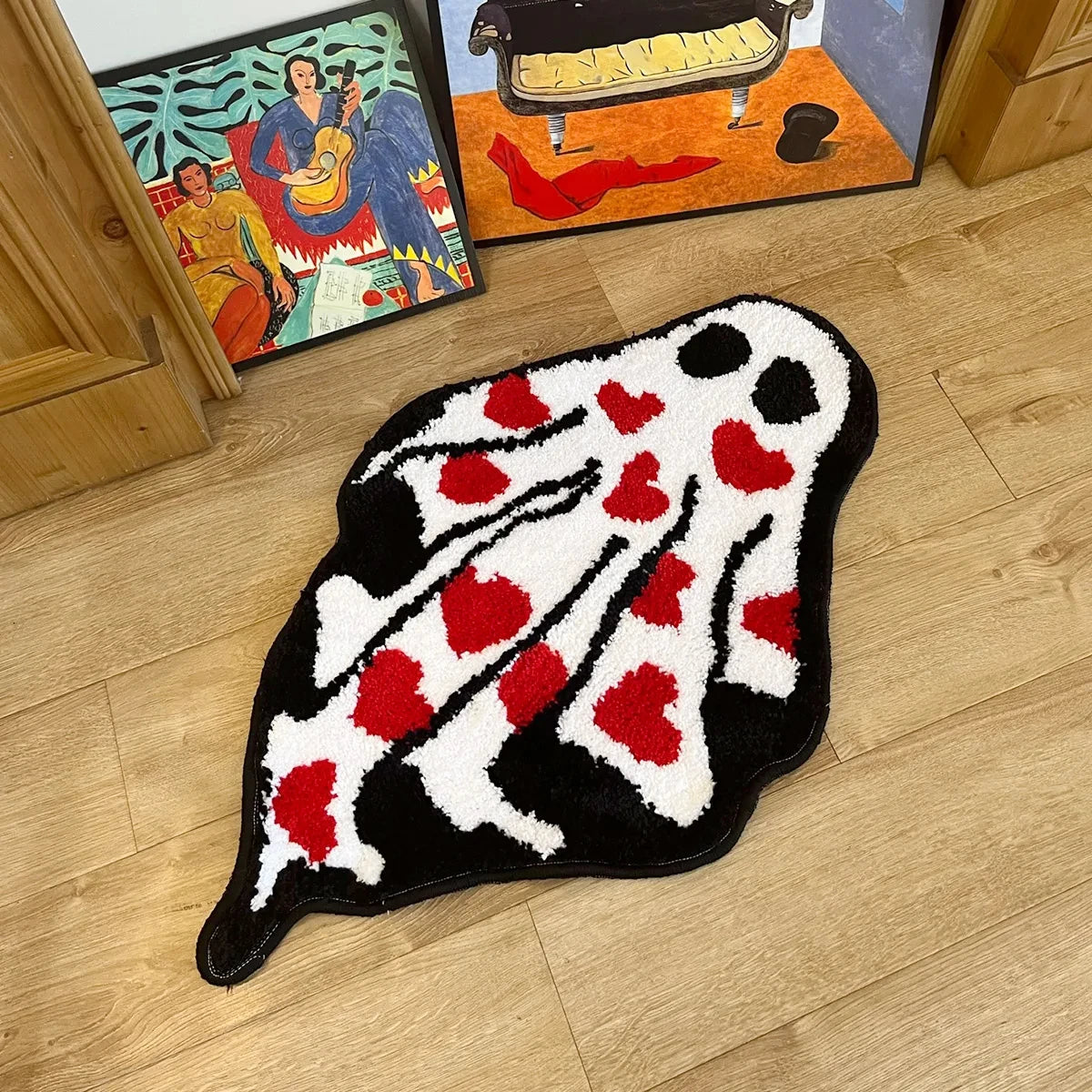 Heart Ghost Rug - Velacci Store