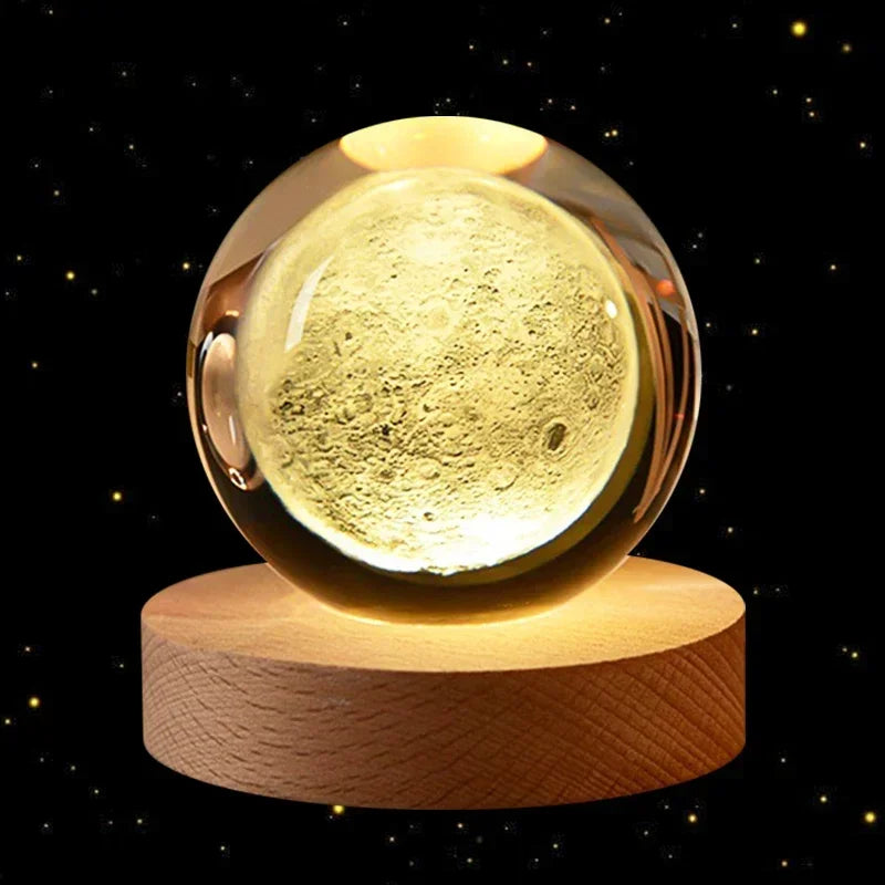 3D Crystal Planet Ball - Velacci Store