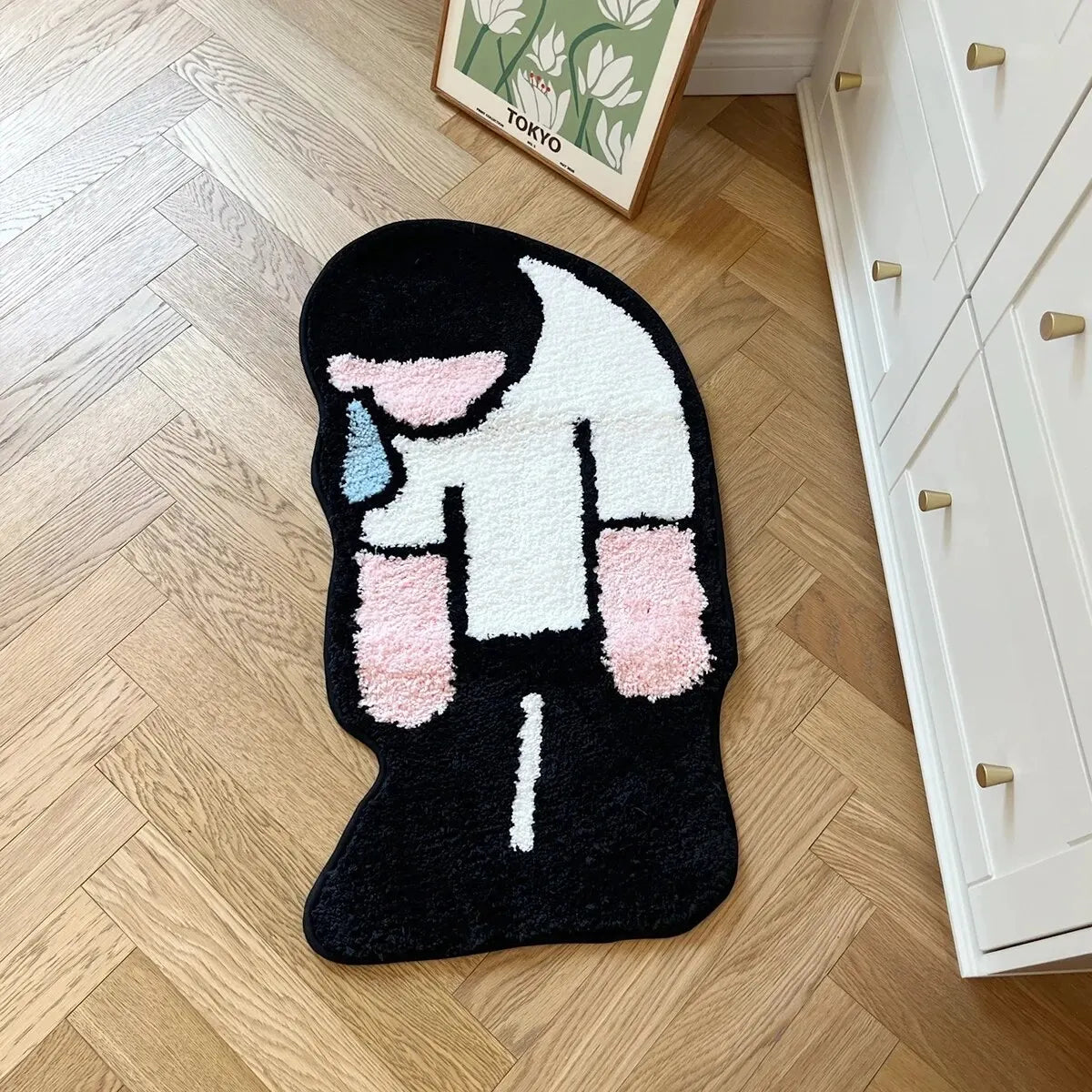 Sadness Man Rug - Velacci Store