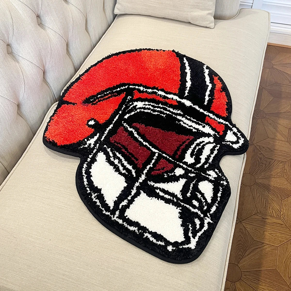 Football Helmet Rug - Velacci Store