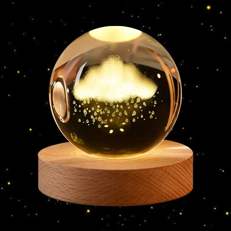 3D Crystal Planet Ball - Velacci Store