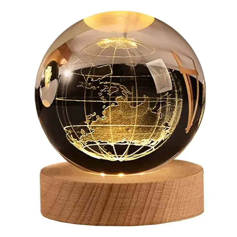 3D Crystal Planet Ball - Velacci Store