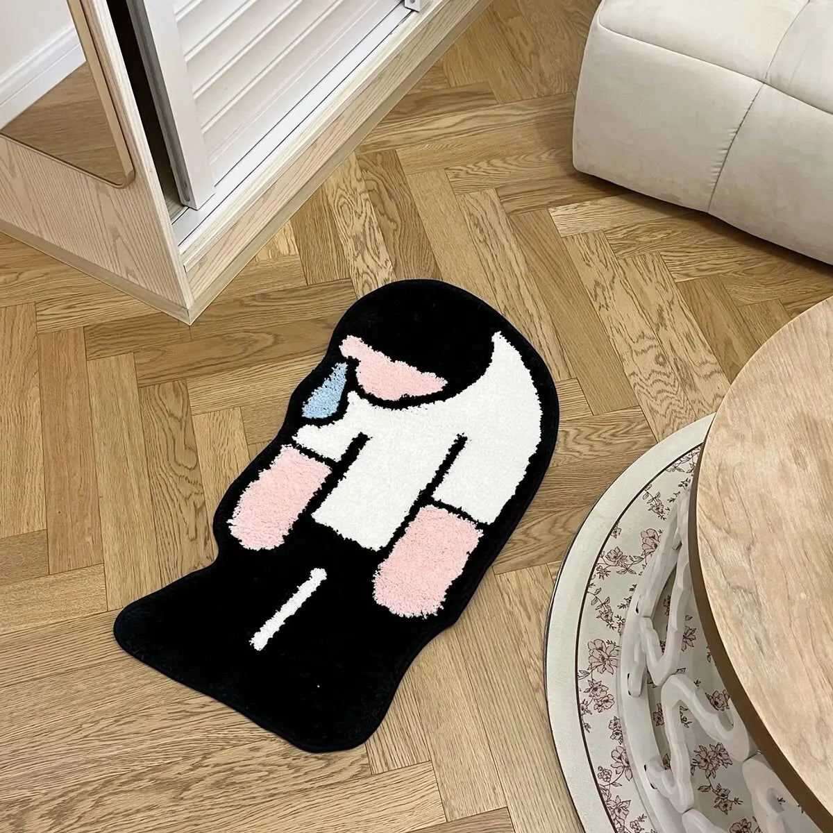 Sadness Man Rug - Velacci Store