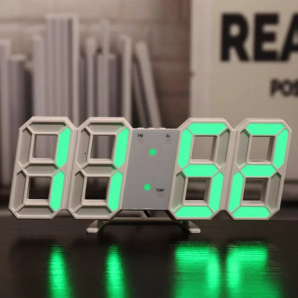 3D LED Alarm Clock - Velacci Store