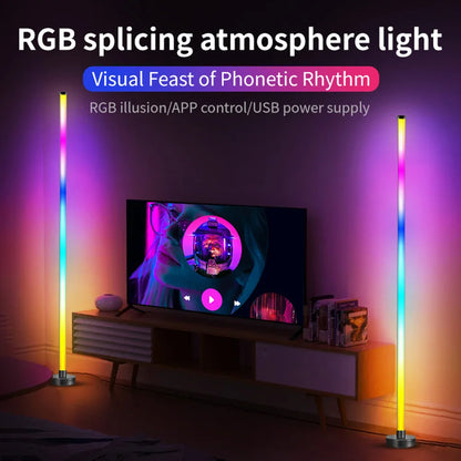 Smart LED Floor Lamp RGB Music Sync - Velacci Store