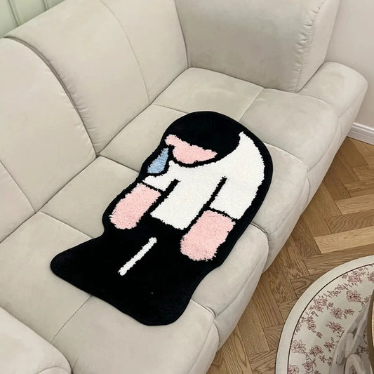 Sadness Man Rug - Velacci Store