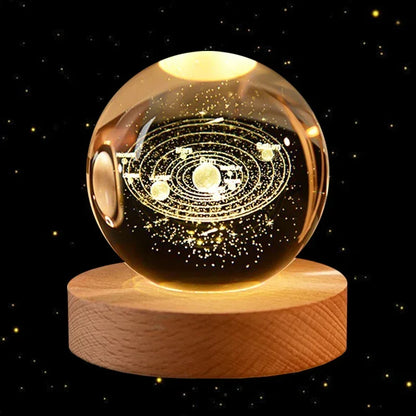 3D Crystal Planet Ball - Velacci Store