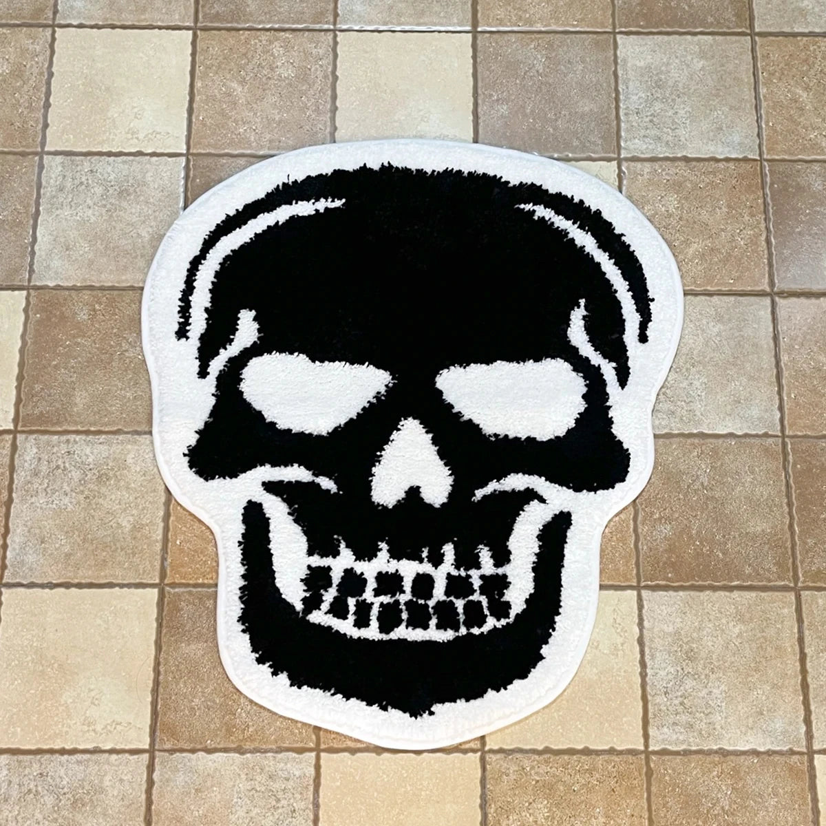 Skull Bath Mat - Velacci Store