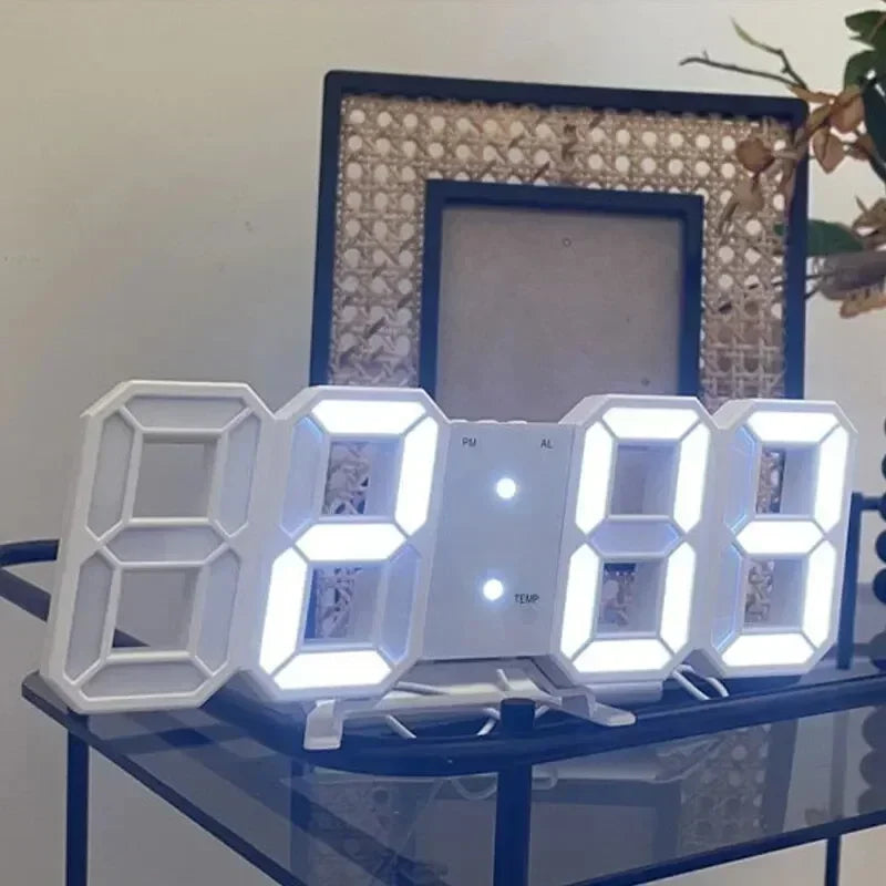 3D LED Alarm Clock - Velacci Store