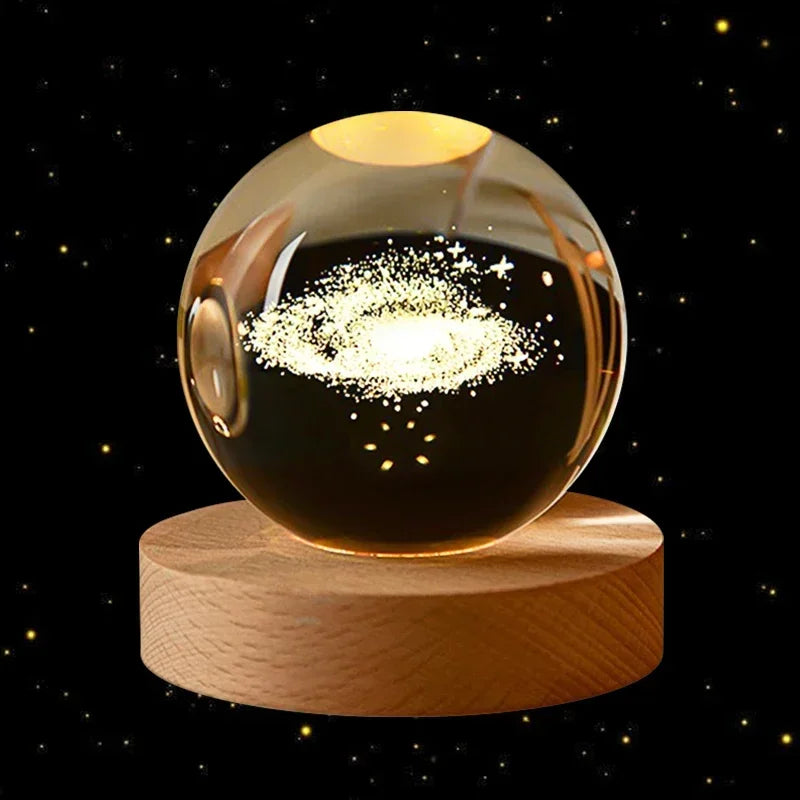 3D Crystal Planet Ball - Velacci Store