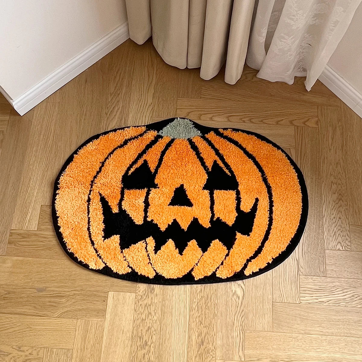 Halloween Pumpkin Rug - Velacci Store