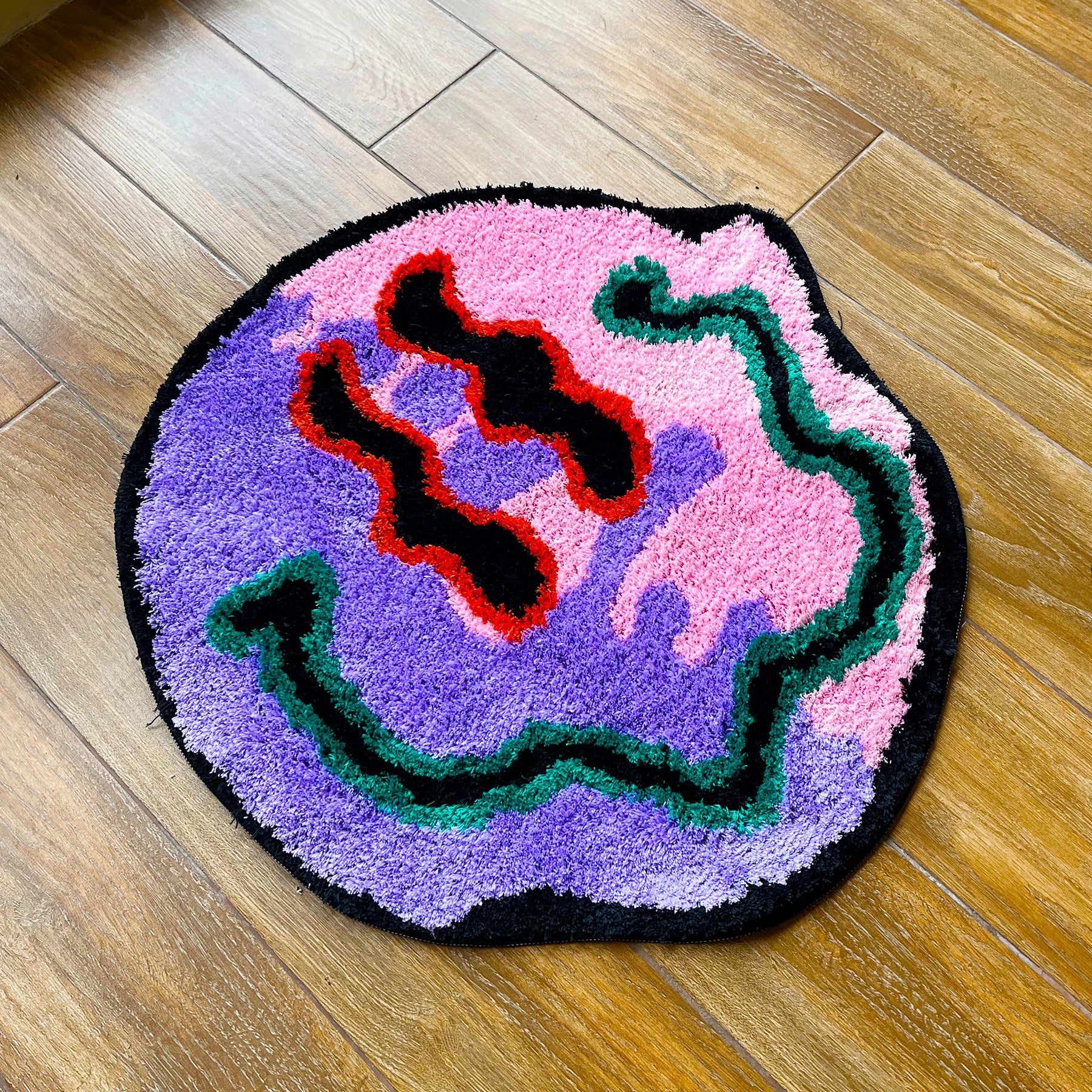 Trippy Smiling Rug - Velacci Store