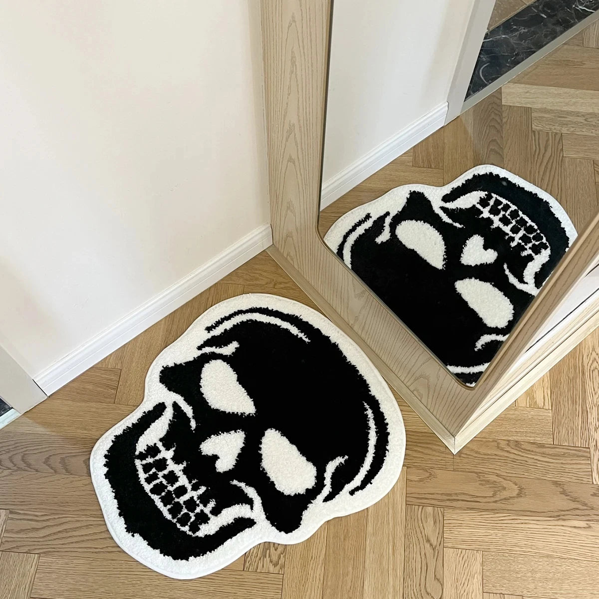 Skull Bath Mat - Velacci Store