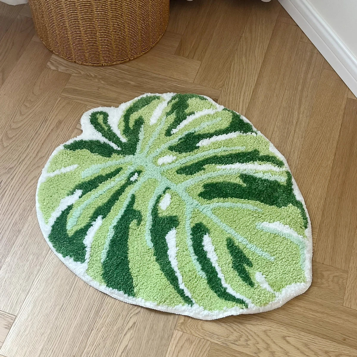 Monstera Leaf Rug - Velacci Store