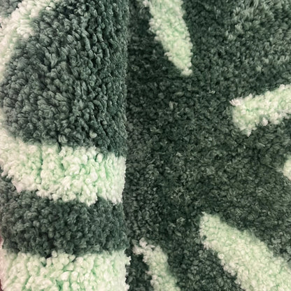 Clover Green Leaf Rug - Velacci Store