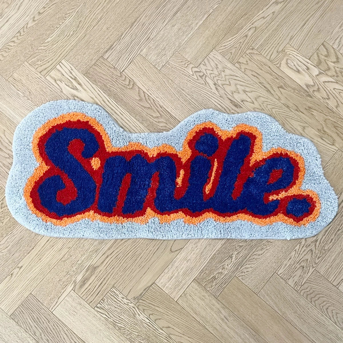 Letter Smile Rug - Velacci Store