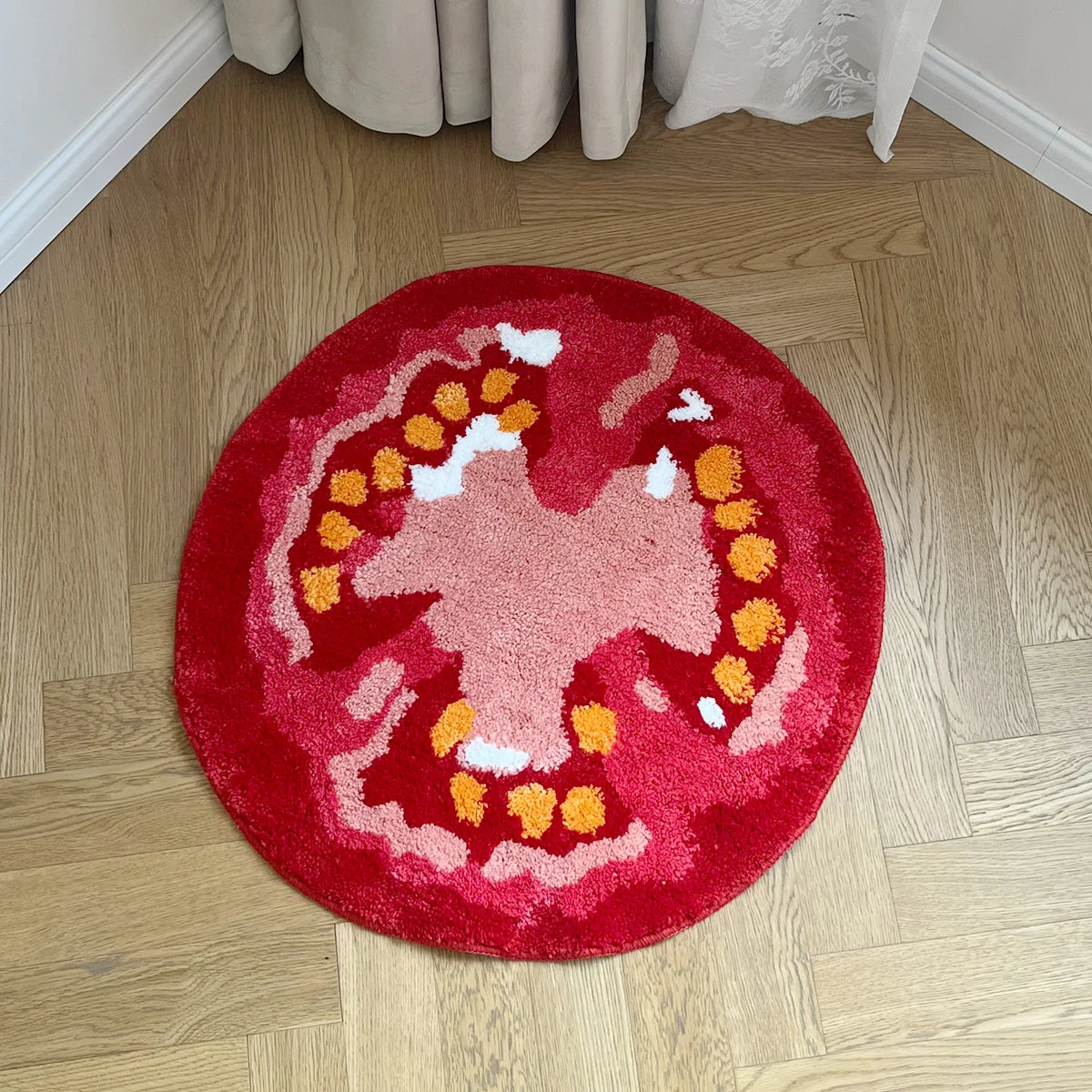 Tomato Fruit Rug - Velacci Store