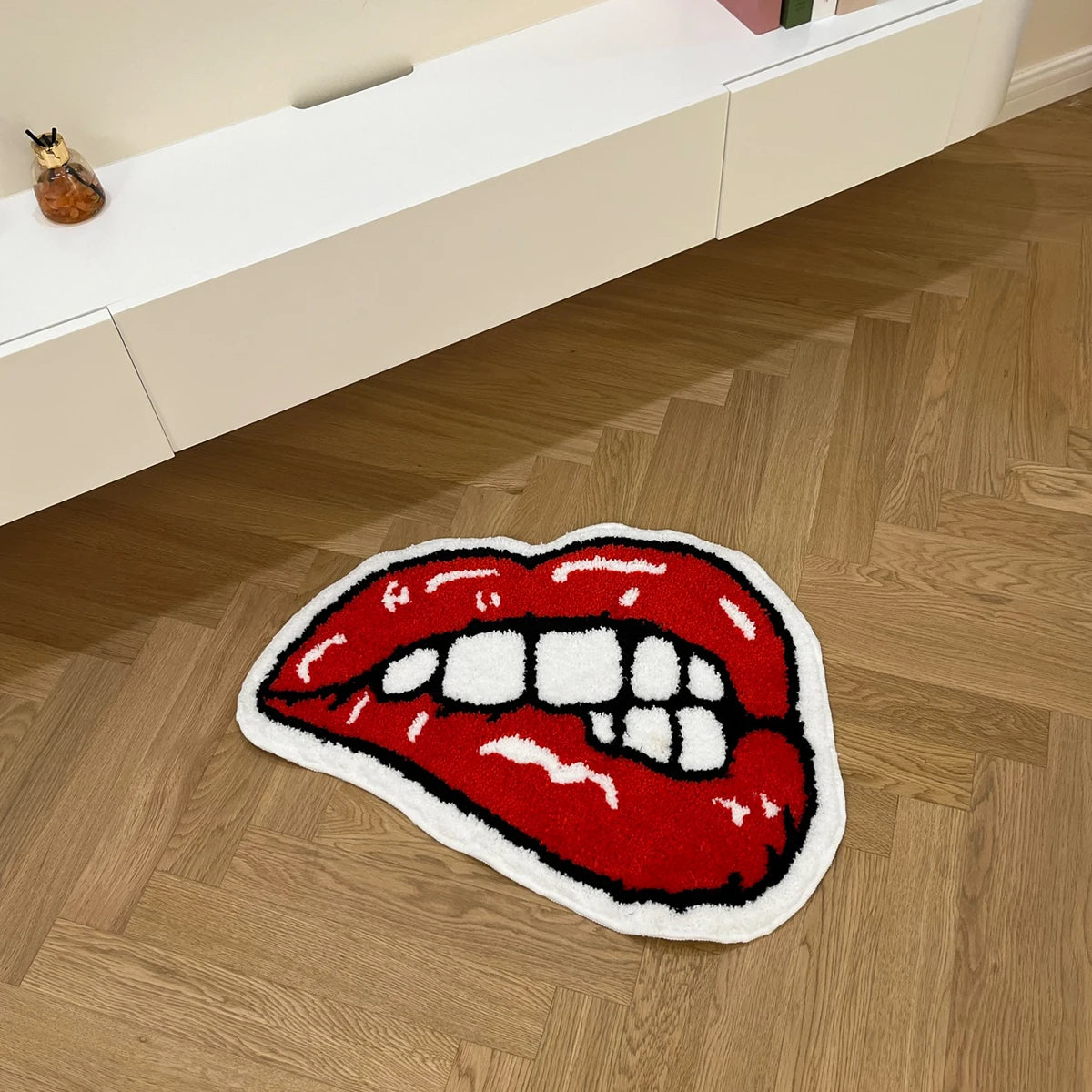 Red Lips Rug - Velacci Store