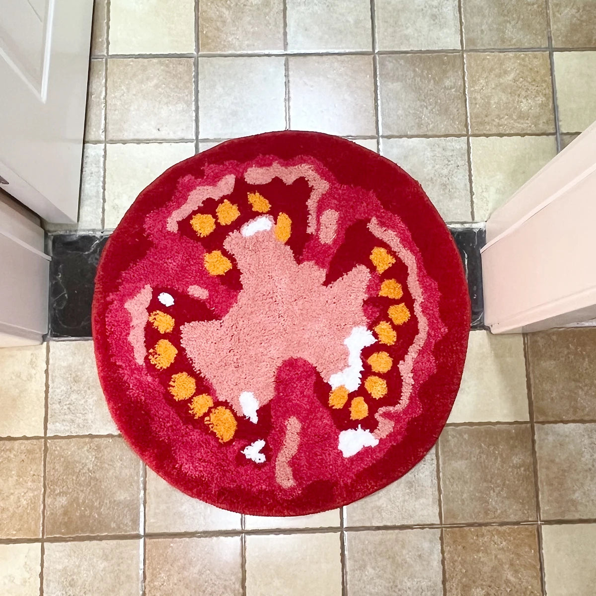 Tomato Fruit Rug - Velacci Store