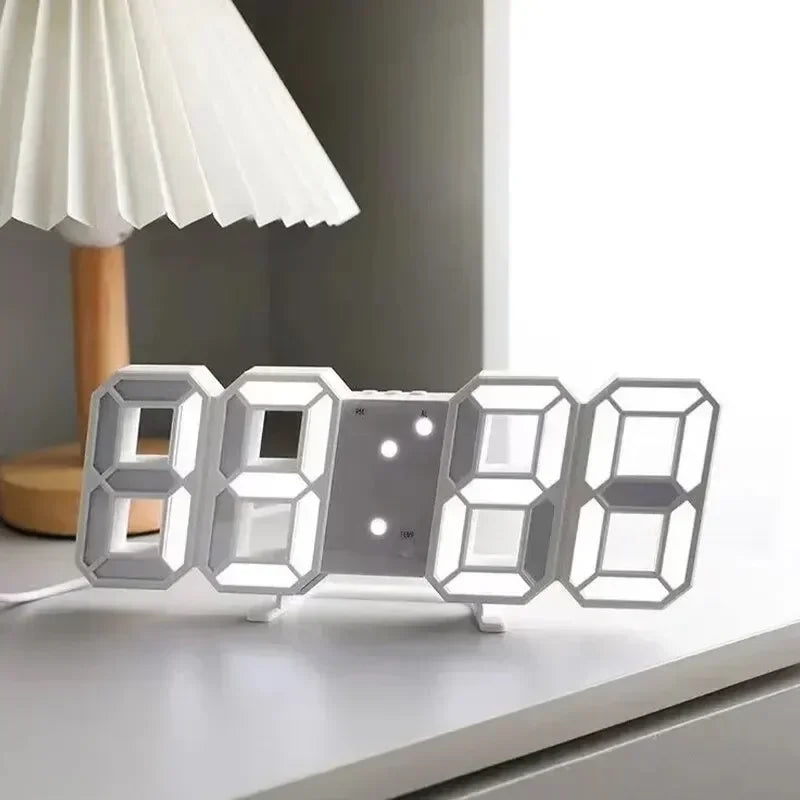 3D LED Alarm Clock - Velacci Store