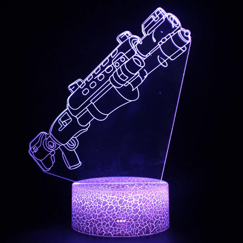 3D LED Fortnite Lamp - Velacci Store